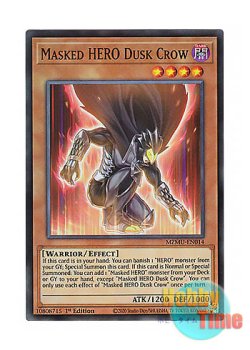 画像1: 英語版 MZMU-EN014 Masked HERO Dusk Crow M・HERO ダスク・クロウ (スーパーレア) 1st Edition