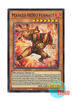 画像1: 英語版 MZMU-EN015 Masked HERO Furnace M・HERO ファーネス (スーパーレア) 1st Edition