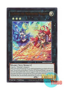画像1: 英語版 MZMU-EN018 Uzuhime the Manifested Mikanko ウズヒメの御巫 (ウルトラレア) 1st Edition