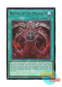 画像1: 英語版 MZMU-EN024 Ritual of the Matador マタドール降臨の儀式 ダーク・パセオ (レア) 1st Edition