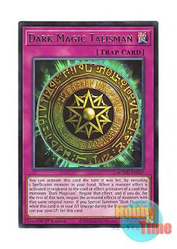 画像1: 英語版 MZMU-EN057 Dark Magic Talisman 黒魔術の護符 (レア) 1st Edition