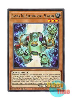 画像1: 英語版 MZMU-EN082 Gamma The Electromagnet Warrior 電磁石の戦士γ (レア) 1st Edition