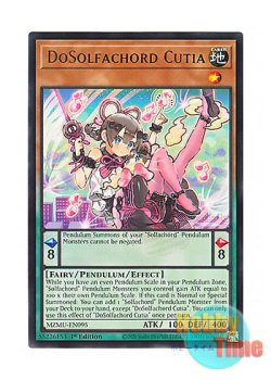 画像1: 英語版 MZMU-EN095 DoSolfachord Cutia ドドレミコード・キューティア (レア) 1st Edition
