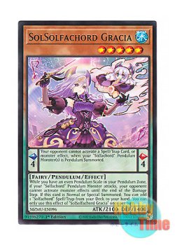 画像1: 英語版 MZMU-EN096 SolSolfachord Gracia ソドレミコード・グレーシア (レア) 1st Edition