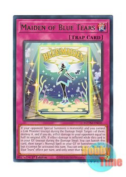 画像1: 英語版 MZTM-EN031 Maiden of Blue Tears 青い涙の乙女 (レア) 1st Edition