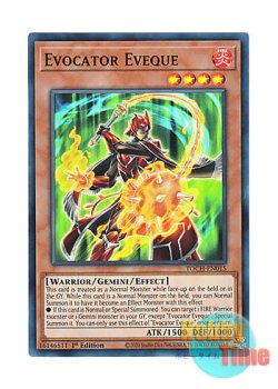画像1: 英語版 TOCH-EN015 Evocator Eveque エヴォルテクター エヴェック (スーパーレア) 1st Edition