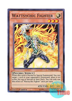 画像1: 英語版 WSUP-EN041 Wattsychic Fighter エレキック・ファイター (スーパーレア) 1st Edition