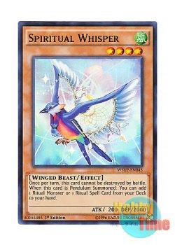 画像1: 英語版 WSUP-EN045 Spiritual Whisper スピリチューアル・ウィスパー (スーパーレア) 1st Edition