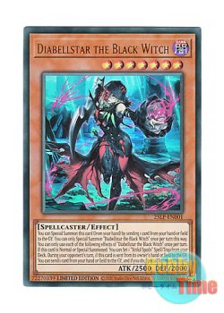 画像1: 英語版 25LP-EN001 Diabellstar the Black Witch 黒魔女ディアベルスター (ウルトラレア) Limited Edition