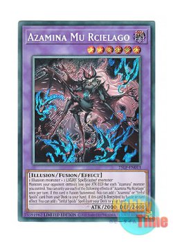 画像1: 英語版 25LP-EN011 Azamina Mu Rcielago 告死聖徒ルシエラーゴ (シークレットレア / ロゴ入り) Limited Edition