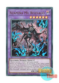 画像1: 英語版 25LP-EN011 Azamina Mu Rcielago 告死聖徒ルシエラーゴ (ウルトラレア / ロゴ入り) Limited Edition