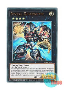 画像1: 英語版 25LP-EN014 Ryzeal Detonator ライゼオル・デッドネーダー (ウルトラレア / ロゴ入り) Limited Edition