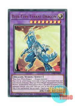 画像1: 英語版 25LP-EN019 Blue-Eyes Tyrant Dragon ブルーアイズ・タイラント・ドラゴン (ウルトラレア / ロゴ入り) Limited Edition