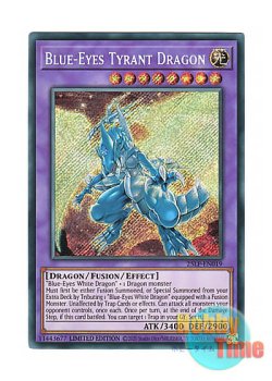 画像1: 英語版 25LP-EN019 Blue-Eyes Tyrant Dragon ブルーアイズ・タイラント・ドラゴン (シークレットレア) Limited Edition