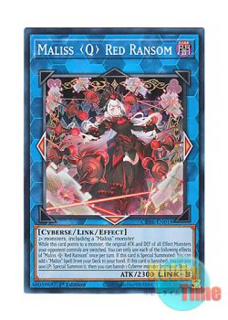 画像1: 英語版 CRBR-EN018 Maliss   Red Ransom M∀LICE＜Q＞RED RANSOM (スーパーレア) 1st Edition