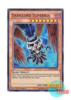 画像1: 英語版 DESO-EN039 Darklord Superbia 堕天使スペルビア (スーパーレア) 1st Edition