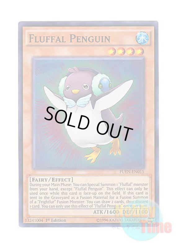 画像1: 英語版 FUEN-EN015 Fluffal Penguin ファーニマル・ペンギン (スーパーレア) 1st Edition (1)