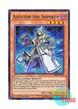 画像1: 英語版 FUEN-EN026 Aleister the Invoker 召喚師アレイスター (スーパーレア) 1st Edition
