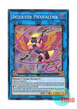 画像1: 英語版 GRCR-EN051 Inzektor Picofalena 甲虫装機 ピコファレーナ (スーパーレア) 1st Edition