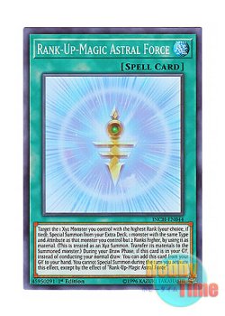 画像1: 英語版 INCH-EN044 Rank-Up-Magic Astral Force RUM－アストラル・フォース (スーパーレア) 1st Edition