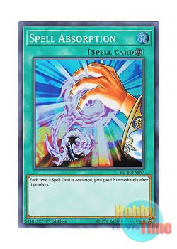 画像1: 英語版 INCH-EN053 Spell Absorption 魔法吸収 (スーパーレア) 1st Edition