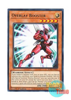 画像1: 英語版 JUSH-EN042 Overlay Booster オーバーレイ・ブースター (レア) 1st Edition