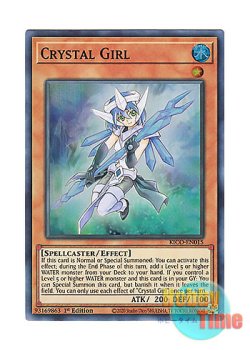 画像1: 英語版 KICO-EN015 Crystal Girl クリスタル・ガール (スーパーレア) 1st Edition