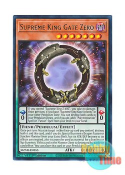 画像1: 英語版 MZMI-EN055 Supreme King Gate Zero 覇王門零 (レア) 1st Edition
