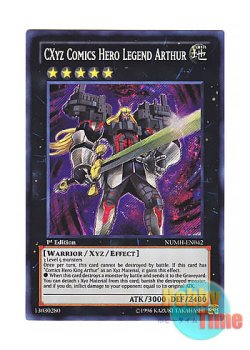 画像1: 英語版 NUMH-EN042 CXyz Comics Hero Legend Arthur CX－CHレジェンド・アーサー (シークレットレア) 1st Edition