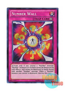 画像1: 英語版 NUMH-EN058 Number Wall ナンバーズ・ウォール (シークレットレア) 1st Edition