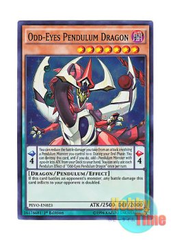 画像1: 英語版 PEVO-EN023 Odd-Eyes Pendulum Dragon オッドアイズ・ペンデュラム・ドラゴン (スーパーレア) 1st Edition