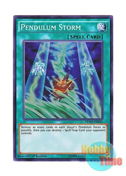 画像1: 英語版 PEVO-EN035 Pendulum Storm ペンデュラム・ストーム (スーパーレア) 1st Edition