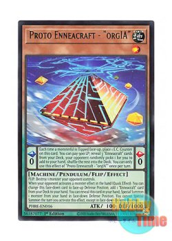 画像1: 英語版 PHRE-EN016 Proto Enneacraft - "orgIA" 糾罪巧α’－「orgIA」 (レア) 1st Edition