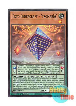 画像1: 英語版 PHRE-EN018 Ekto Enneacraft - "tromarIA" 糾罪巧エクト’－「tromarIA」 (スーパーレア) 1st Edition