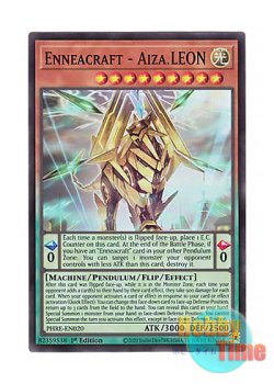 画像1: 英語版 PHRE-EN020 Enneacraft - Aiza.LEON 糾罪巧－Aizaβ.LEON (スーパーレア) 1st Edition