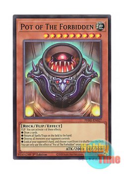 画像1: 英語版 PHRE-EN027 Pot of The Forbidden 禁忌の壺 (スーパーレア) 1st Edition