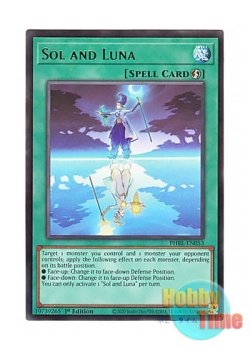 画像1: 英語版 PHRE-EN053 Sol and Luna サン・アンド・ムーン (レア) 1st Edition