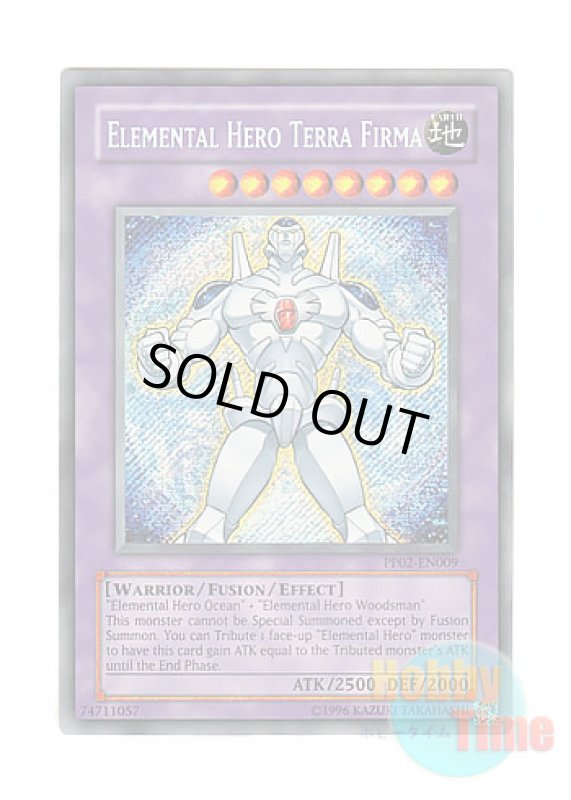 画像1: 英語版 PP02-EN009 Elemental HERO Terra Firma E・HERO ジ・アース (シークレットレア) (1)
