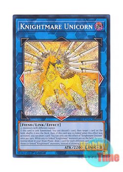 画像1: 英語版 RA01-EN043 Knightmare Unicorn トロイメア・ユニコーン (シークレットレア) 1st Edition