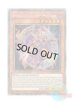 画像1: 英語版 RA04-EN023 Apprentice Illusion Magician 幻想の見習い魔導師 (プラチナシークレットレア) 1st Edition