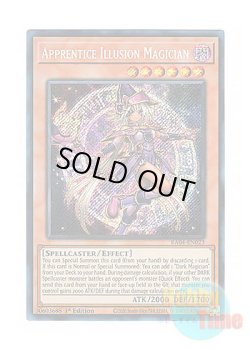 画像1: 英語版 RA04-EN023 Apprentice Illusion Magician 幻想の見習い魔導師 (シークレットレア) 1st Edition
