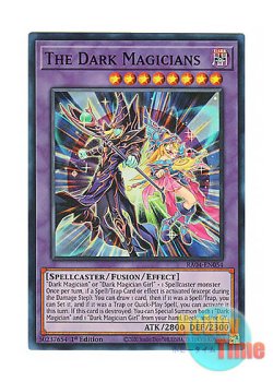 画像1: 英語版 RA04-EN054 The Dark Magicians 超魔導師－ブラック・マジシャンズ (スーパーレア) 1st Edition