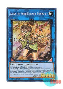 画像1: 英語版 RA04-EN078 Aussa the Earth Charmer, Immovable 崔嵬の地霊使いアウス (スーパーレア) 1st Edition