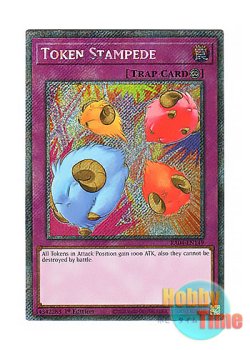 画像1: 英語版 RA04-EN149 Token Stampede 暴走闘君 (プラチナシークレットレア) 1st Edition