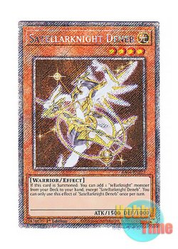 画像1: 英語版 RA04-EN227 Satellarknight Deneb 星因士 デネブ (プラチナシークレットレア) 1st Edition