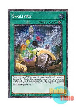 画像1: 英語版 RA04-EN238 Saqlifice 機殻の生贄 (プラチナシークレットレア) 1st Edition