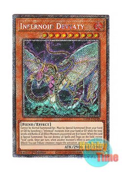 画像1: 英語版 RA04-EN248 Infernoid Devyaty インフェルノイド・リリス (プラチナシークレットレア) 1st Edition