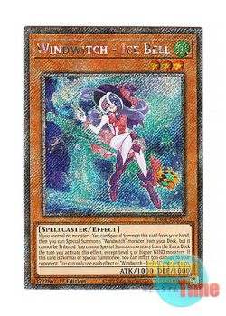 画像1: 英語版 RA04-EN273 Windwitch - Ice Bell WW－アイス・ベル (プラチナシークレットレア) 1st Edition