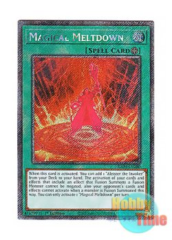 画像1: 英語版 RA04-EN280 Magical Meltdown 暴走魔法陣 (プラチナシークレットレア) 1st Edition