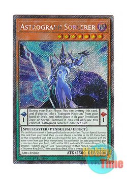 画像1: 英語版 RA04-EN282 Astrograph Sorcerer アストログラフ・マジシャン (プラチナシークレットレア) 1st Edition